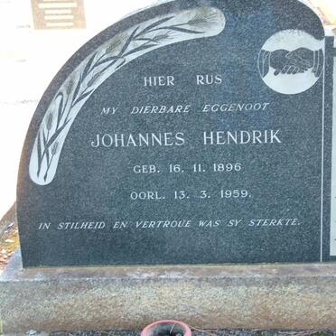 CLOETE Johannes Hendrik 1896-1959