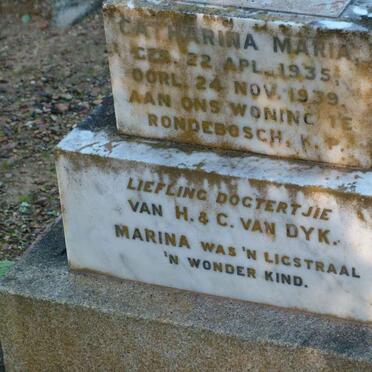 DYK Catharina Maria, van 1935-1939