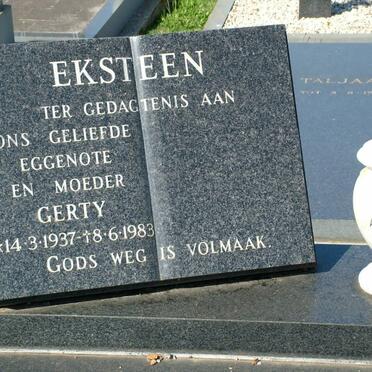 EKSTEEN Gerty 1937-1983