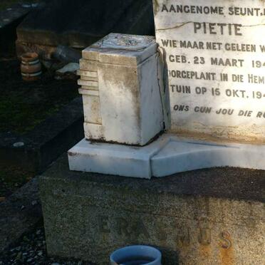 ERASMUS Pietie 1941-1948