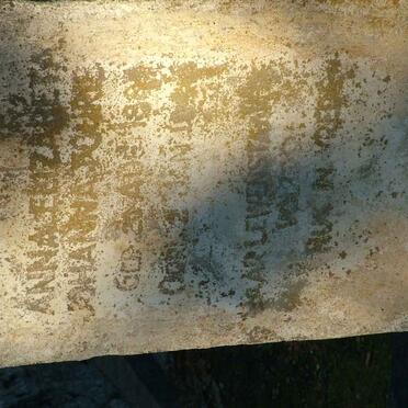 FOURIE Anna Elizabetha Johanna 188?-??