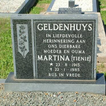 GELDENHUYS Martina 1915-1985