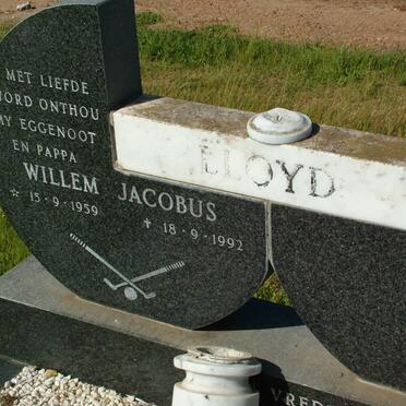 LLOYD Willem Jacobus 1959-1992