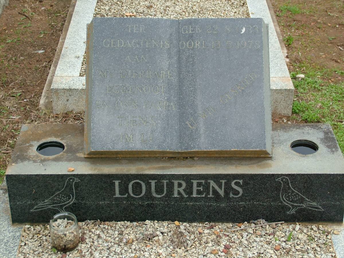 LOURENS M.L. 1933-1978