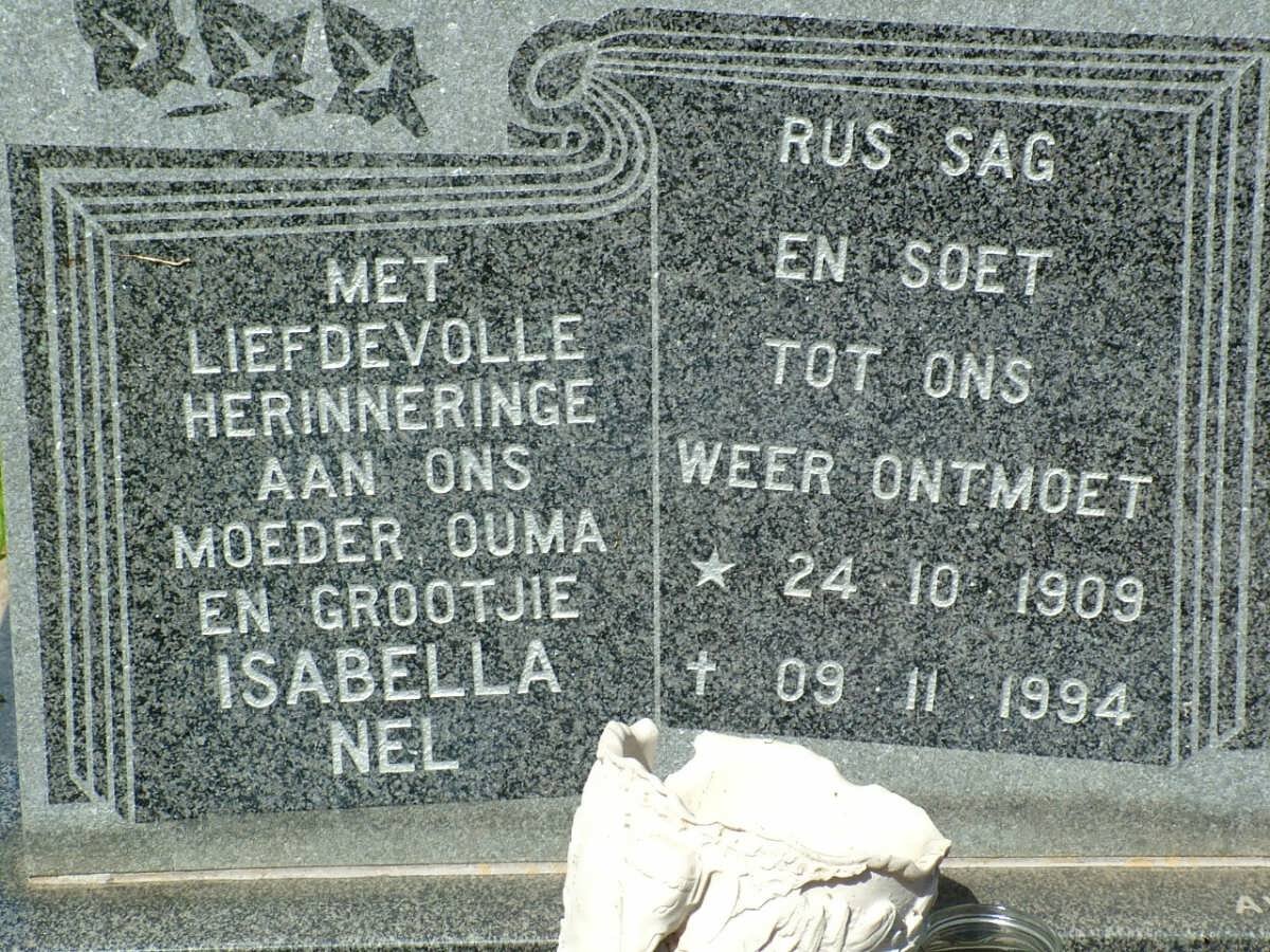 NEL Isabella 1909-1994