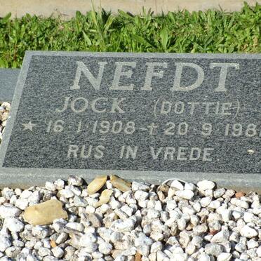 NEFDT Jock 1908-1982