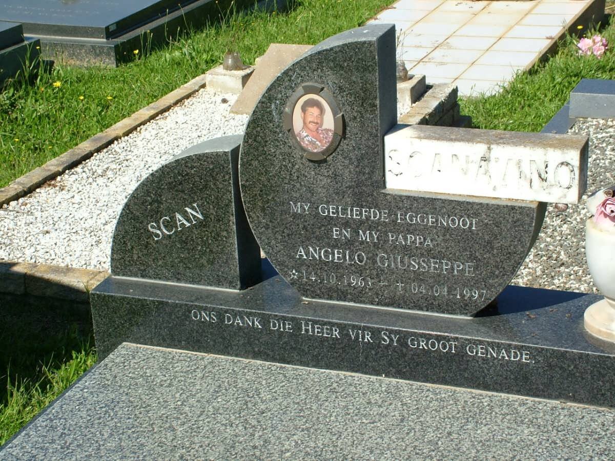 SCANAVINO Angelo Giusseppe 1963-1997