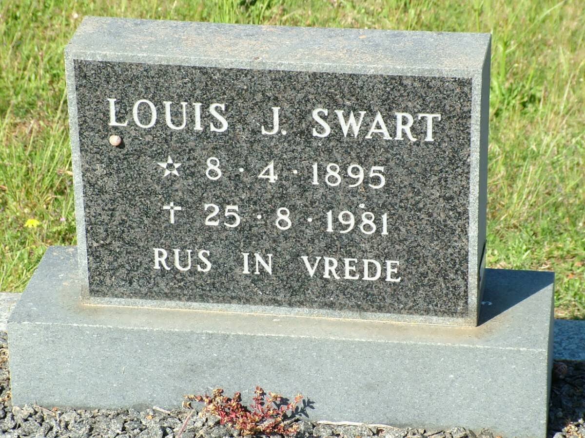 SWART Louis J. 1895-1981