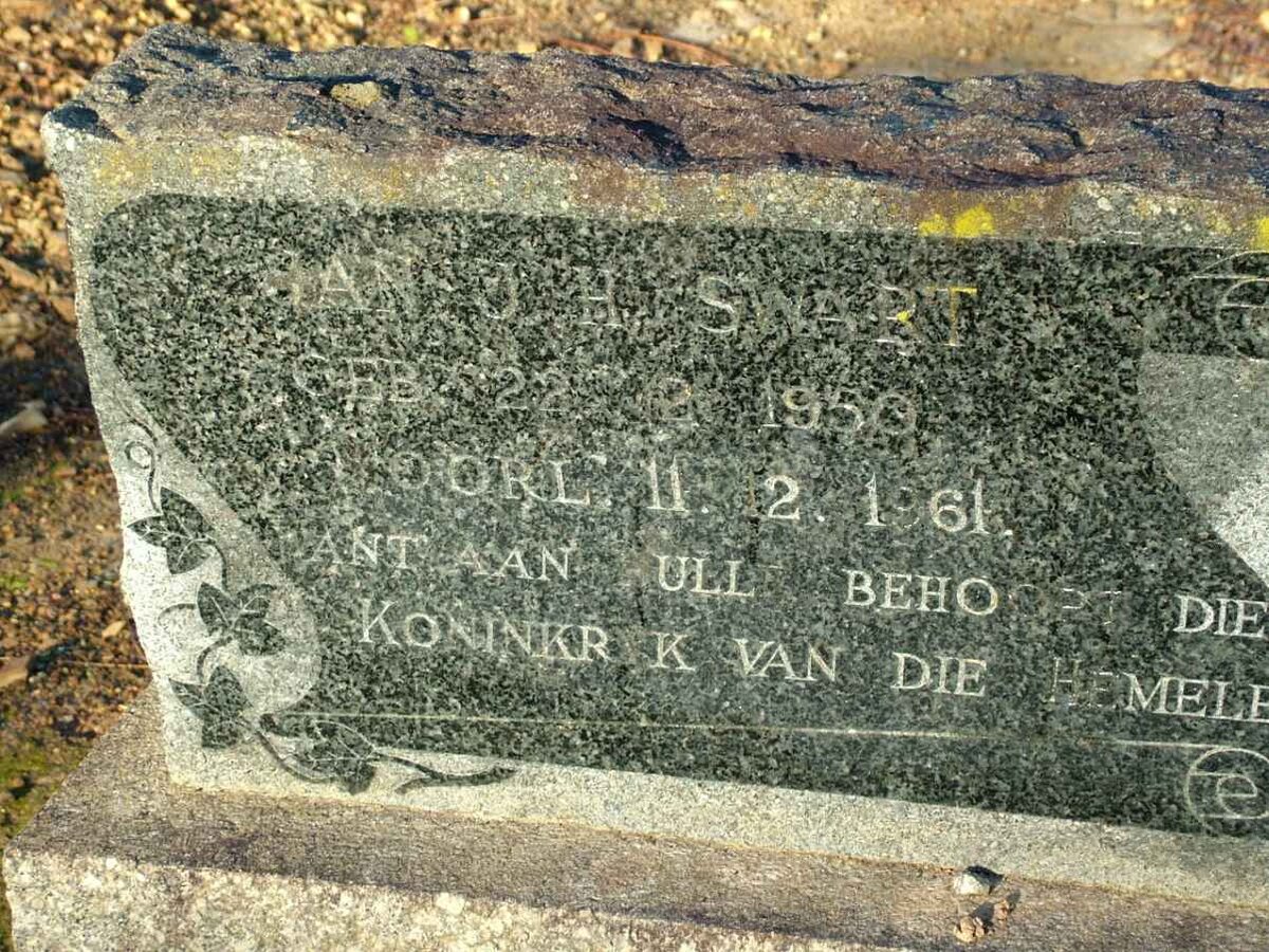 SWART Jan J.H. 1950-1961