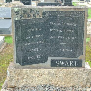 SWART Daniel J. 1937-1965