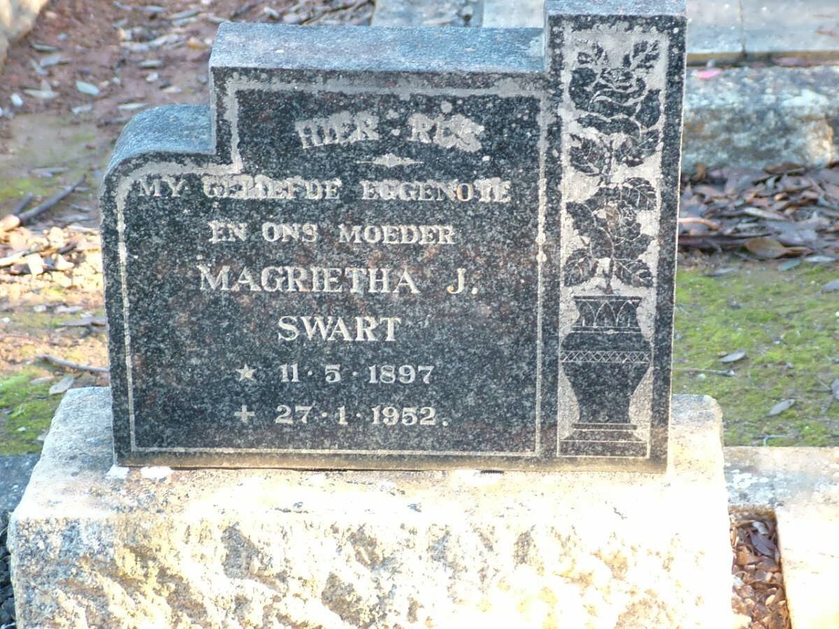 SWART Magrietha J. 1897-1952