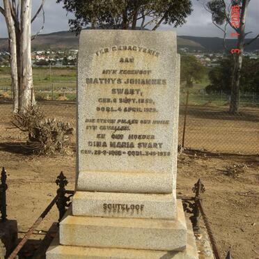 SWART Mathys Johannes 1859-1929 &amp; Dina Maria 1862-1938