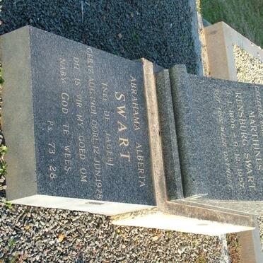 SWART Marthinus Rensburg 1896-1957 &amp; Abrahama Alberta DE JAGER 1901-1978 _1