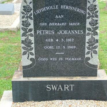SWART Petrus Johannes 1912-1969