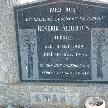 SWART Hendrik Albertus 1929-1956