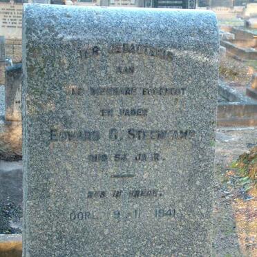 STEENKAMP Edward G. -1941