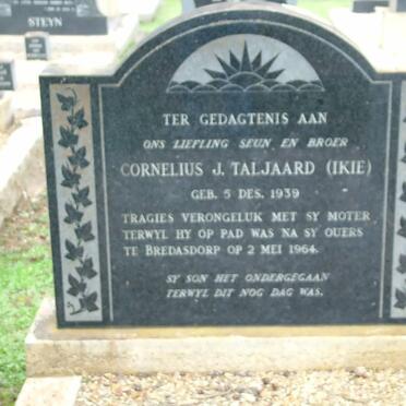 TALJAARD Cornelius J. 1939-1964