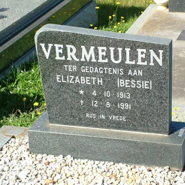 VERMEULEN Elizabeth 1913-1991