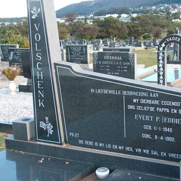 VOLSCHENK Evert P. 1945-1982