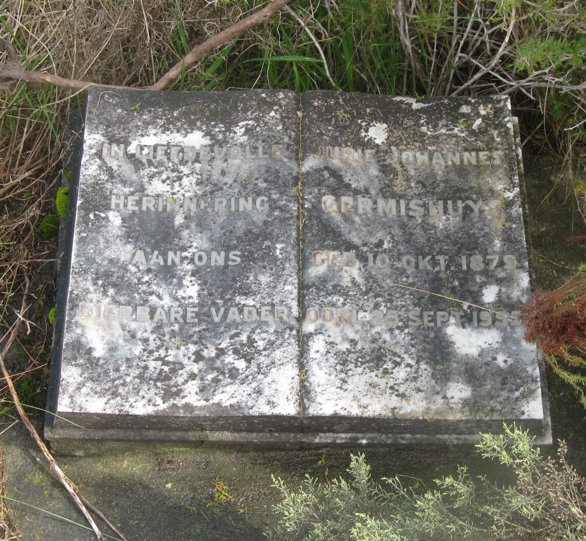 GERMISHUYS Jurie Johannes 1879-1955