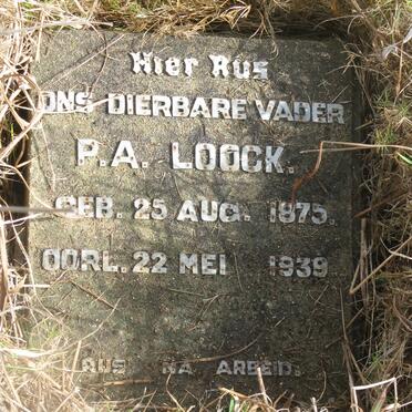 LOOCK P.A. 1875-1939
