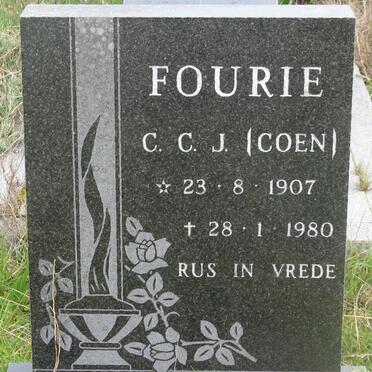 FOURIE C.C.J. 1907-1980