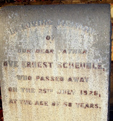 SCHEUBLÉ Ove Ernest -1928