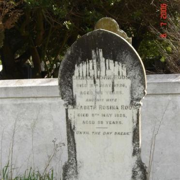 ROOS George John -1926 &amp;  Elizabeth Rosina -1925