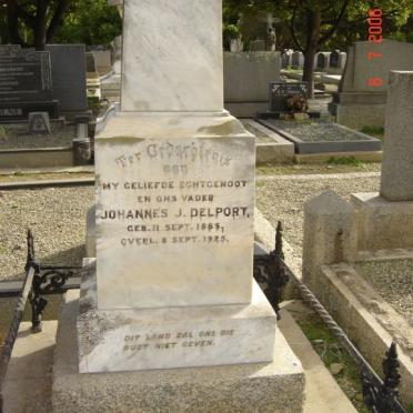 DELPORT Johannes J. 1865-1925
