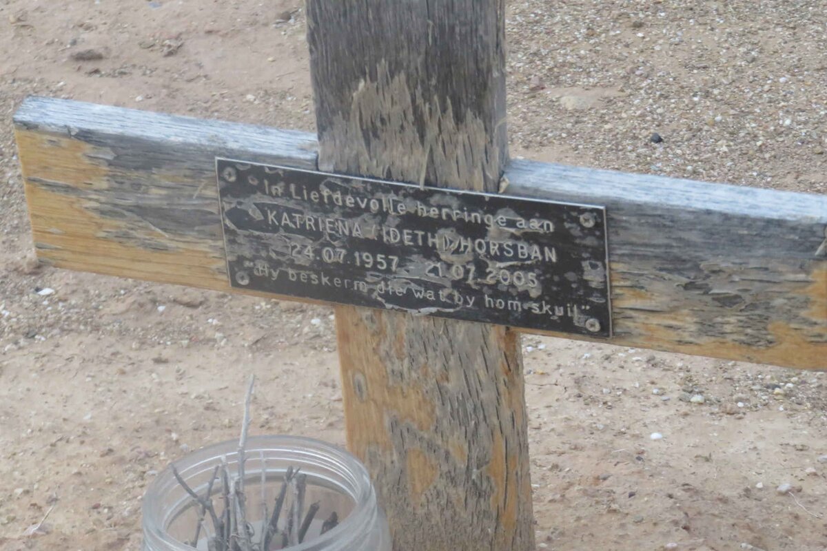 HORSBAN Katriena 1957-2005