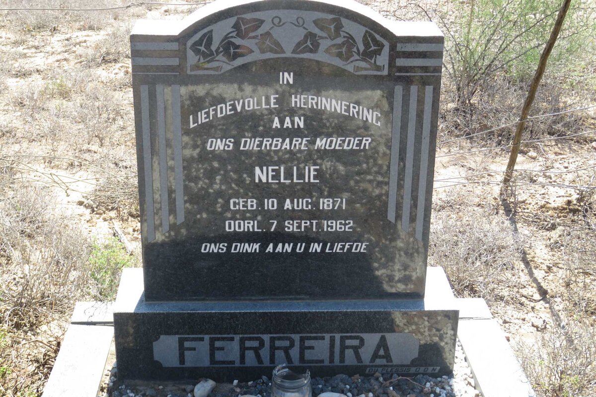 FERREIRA Nellie 1871-1962