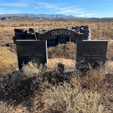 OLIVIER Stephanus Johannes Ockert 1893-1969 &amp; Jacoba Johanna VAN GREUNEN 1901-1967