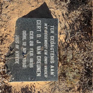 GREUNEN Gert D. J., van 1896-1950