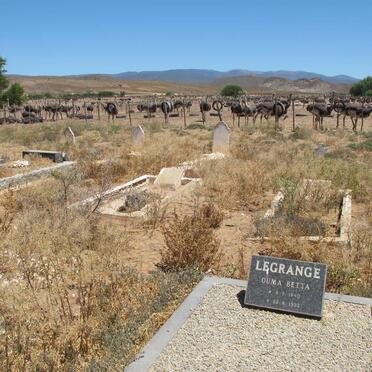 ? Unmarked graves