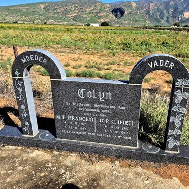 COLYN D.P.C. 1910-1987 & M.F. 1917-1987