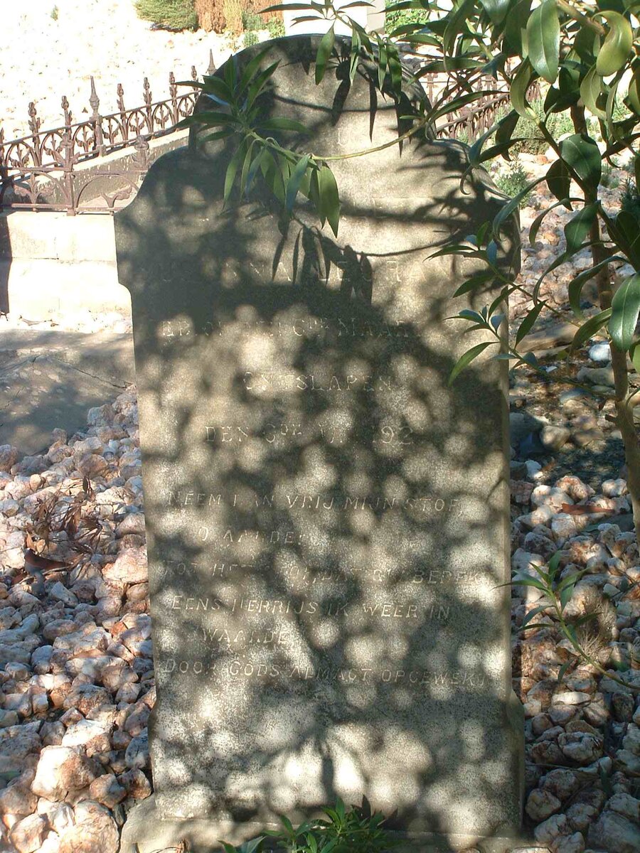 GRANGE Helena Aletta Susanna, le 1874-1921