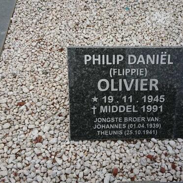 OLIVIER Philip Daniël 1945-1991