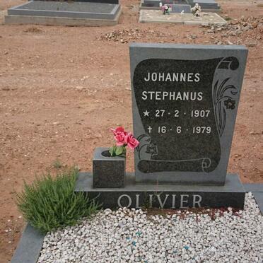 OLIVIER Johannes Stephanus 1907-1979