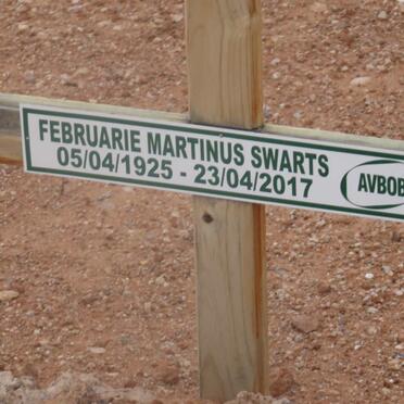 SWARTS Februarie Martinus 1925-2017