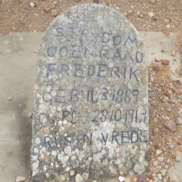 STRYDOM Coenraad Frederik 1889-1969