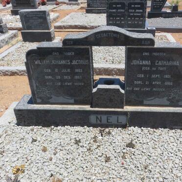 NEL Willem Johannes Jacobus 1893-1957 &amp; Johanna Catharina DU TOIT 1901-1960