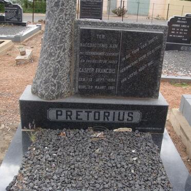 PRETORIUS Casper Francois 1894-1961