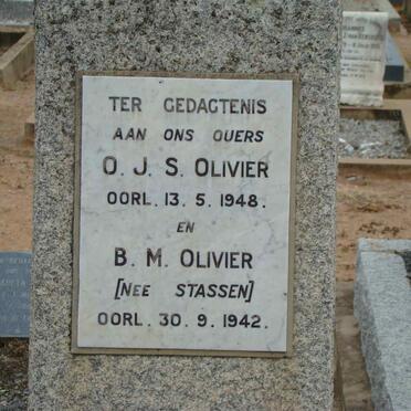 OLIVIER O.J.S. -1948 &amp; B.M. STASSEN -1942
