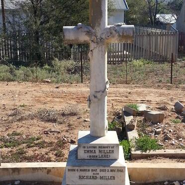 MILLER Richard 1839-1903 &amp; Emma LANE 1847-1902