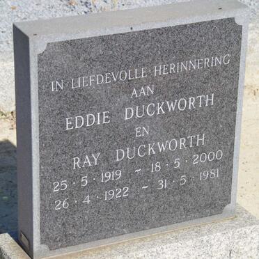 DUCKWORTH Eddie 1919-2000 &amp; Ray 1922-1981