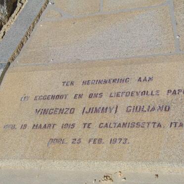 GIULIANO Vingenzo -1973