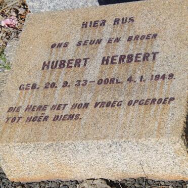 HERBERT Hubert 1933-1949