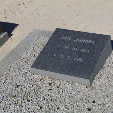 JONKER Jan 1913-1981