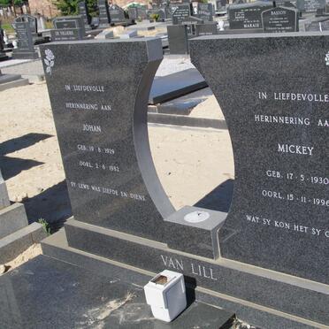 LILL Johan, van 1929-1982 &amp; Mickey 1930-1996