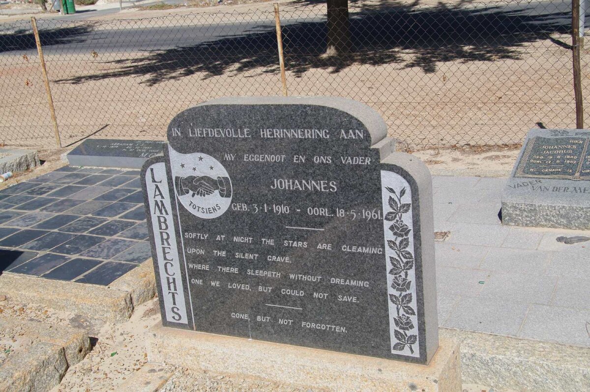 LAMBRECHTS Johannes 1910-1961